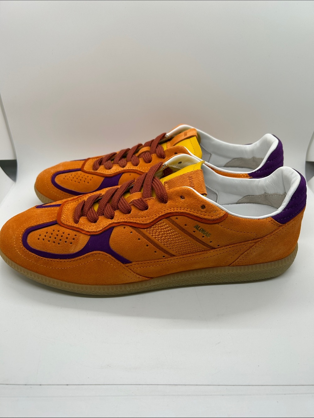 ALOHAS NIB TB.490 Rife Orange Suede Sneakers Shoes **Size 41/US 10-10.5**🔥🔥 - Picture 7 of 8